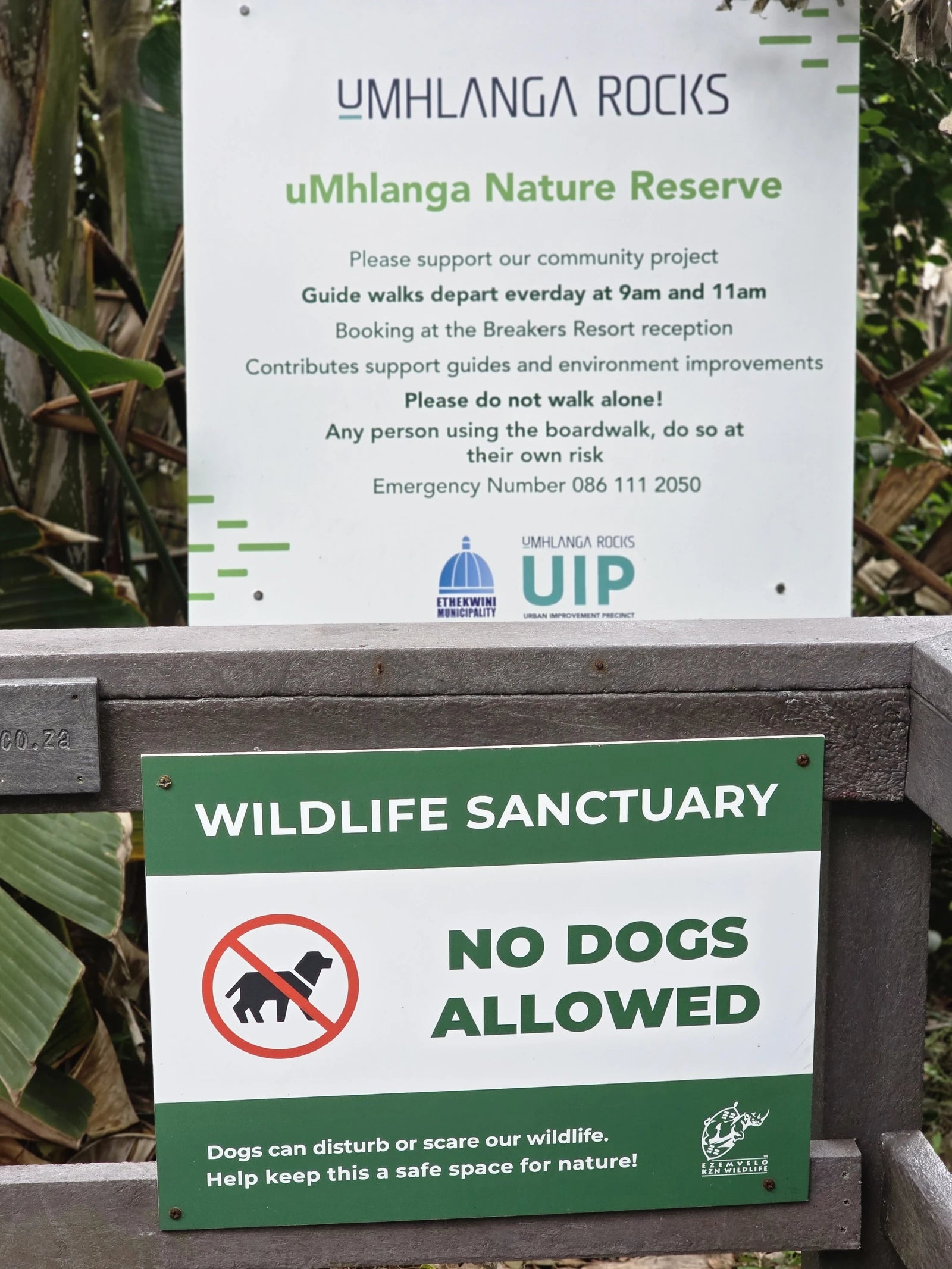 uMhlanga Lagoon Nature Reserve, Blackburn South Africa