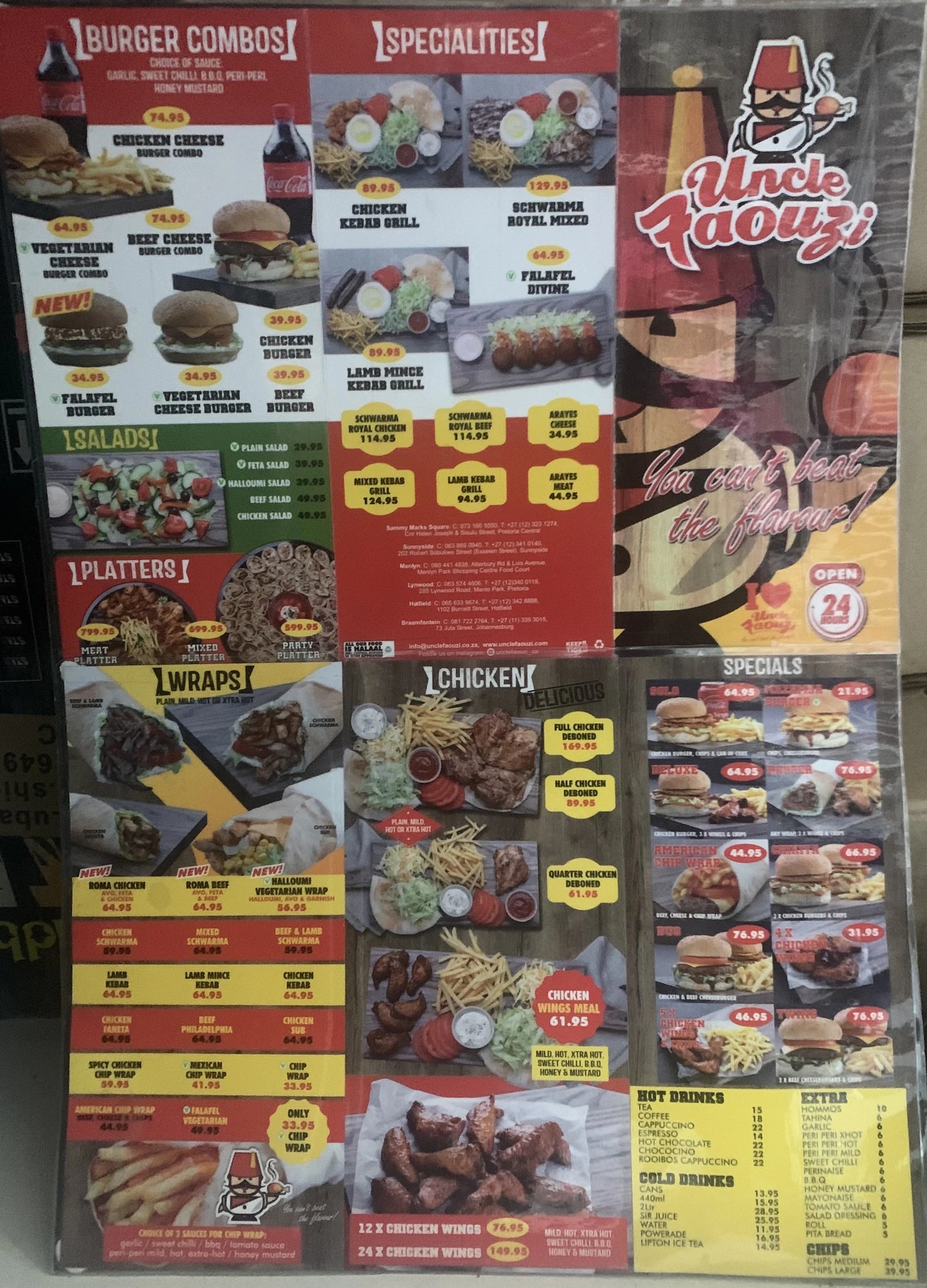 Uncle Faouzi: Hatfield, Pretoria South Africa