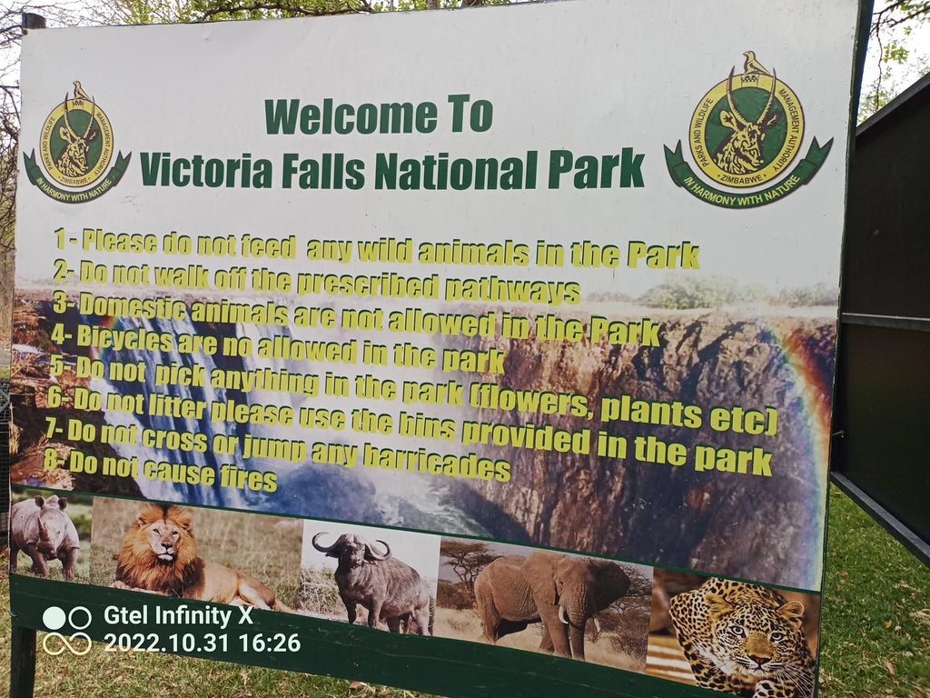 Victoria Falls National Park, Victoria Falls Zimbabwe