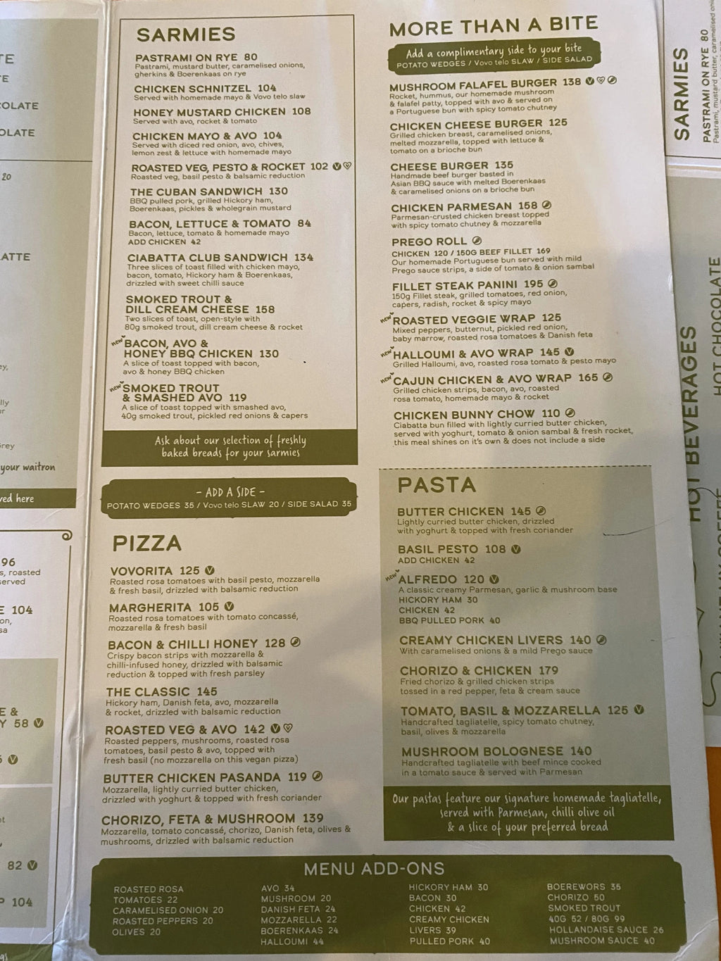Vovo Telo Bakery & Café V&A Waterfront, Cape Town South Africa