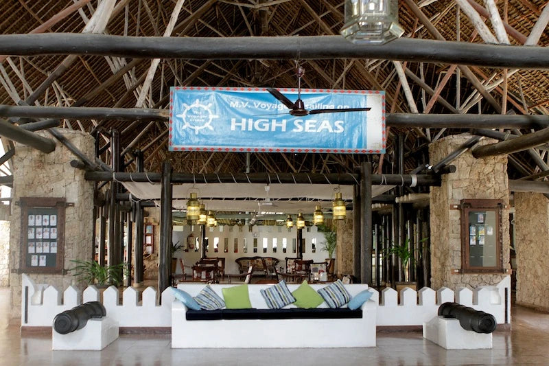 Voyager Beach Resort, Mombasa Kenya