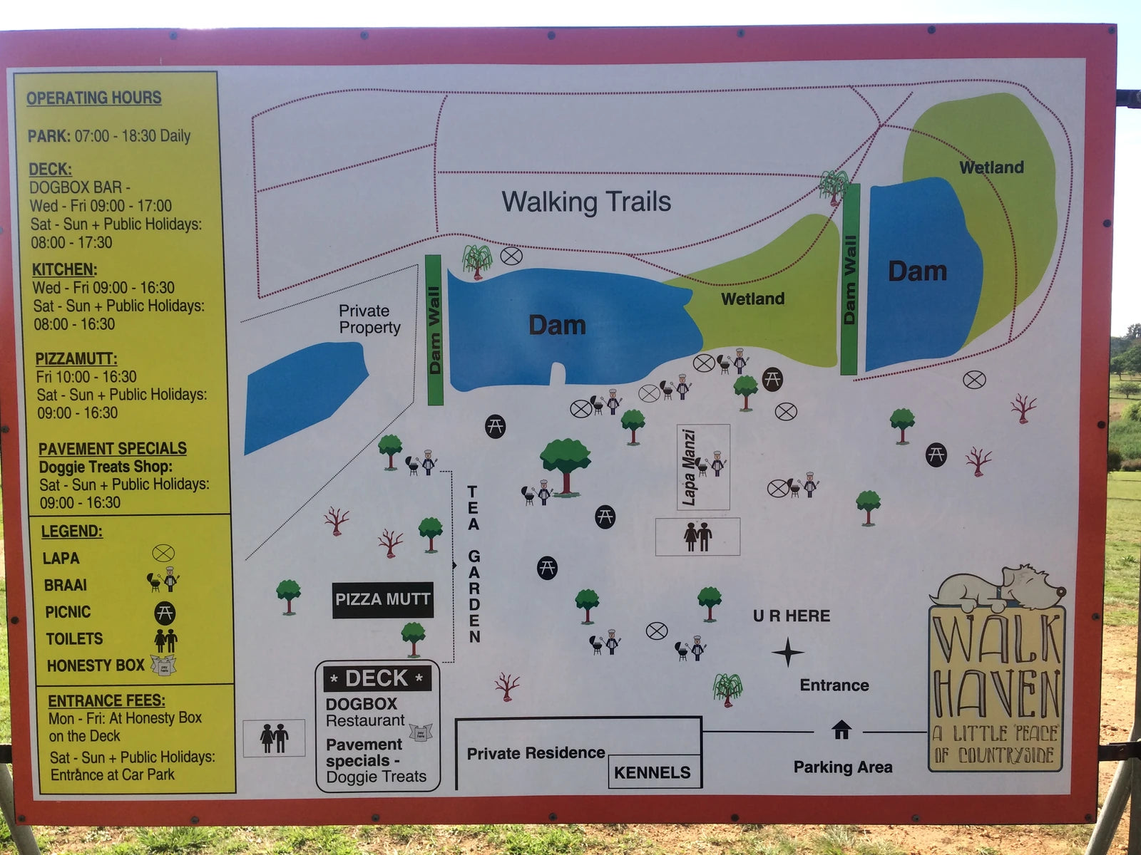 Walkhaven Dog Park, Johannesburg South Africa