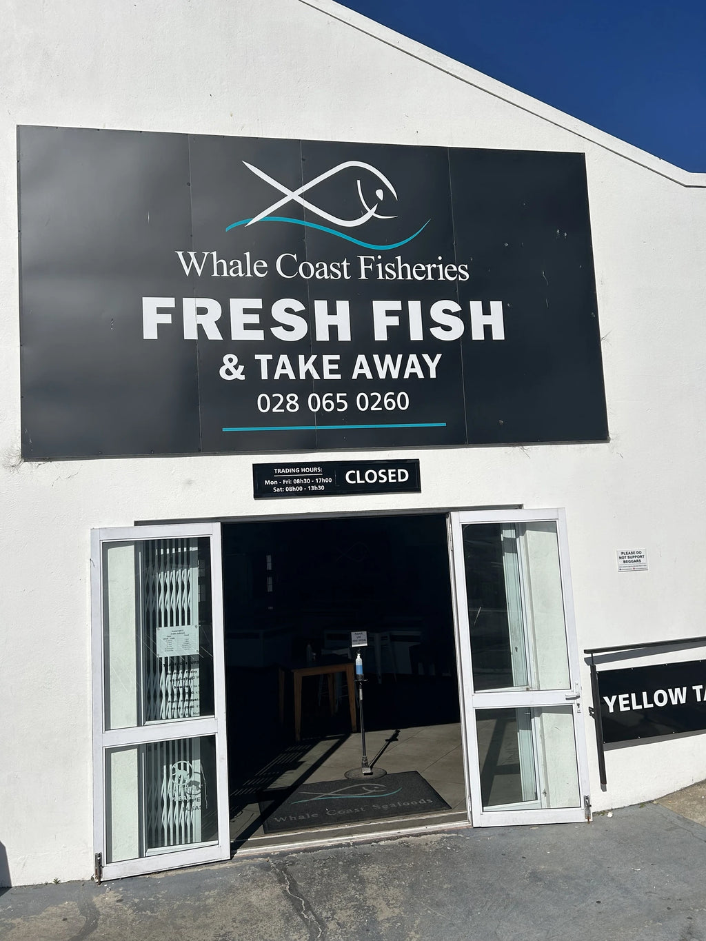 Whale Coast Fisheries, Sandbaai South Africa