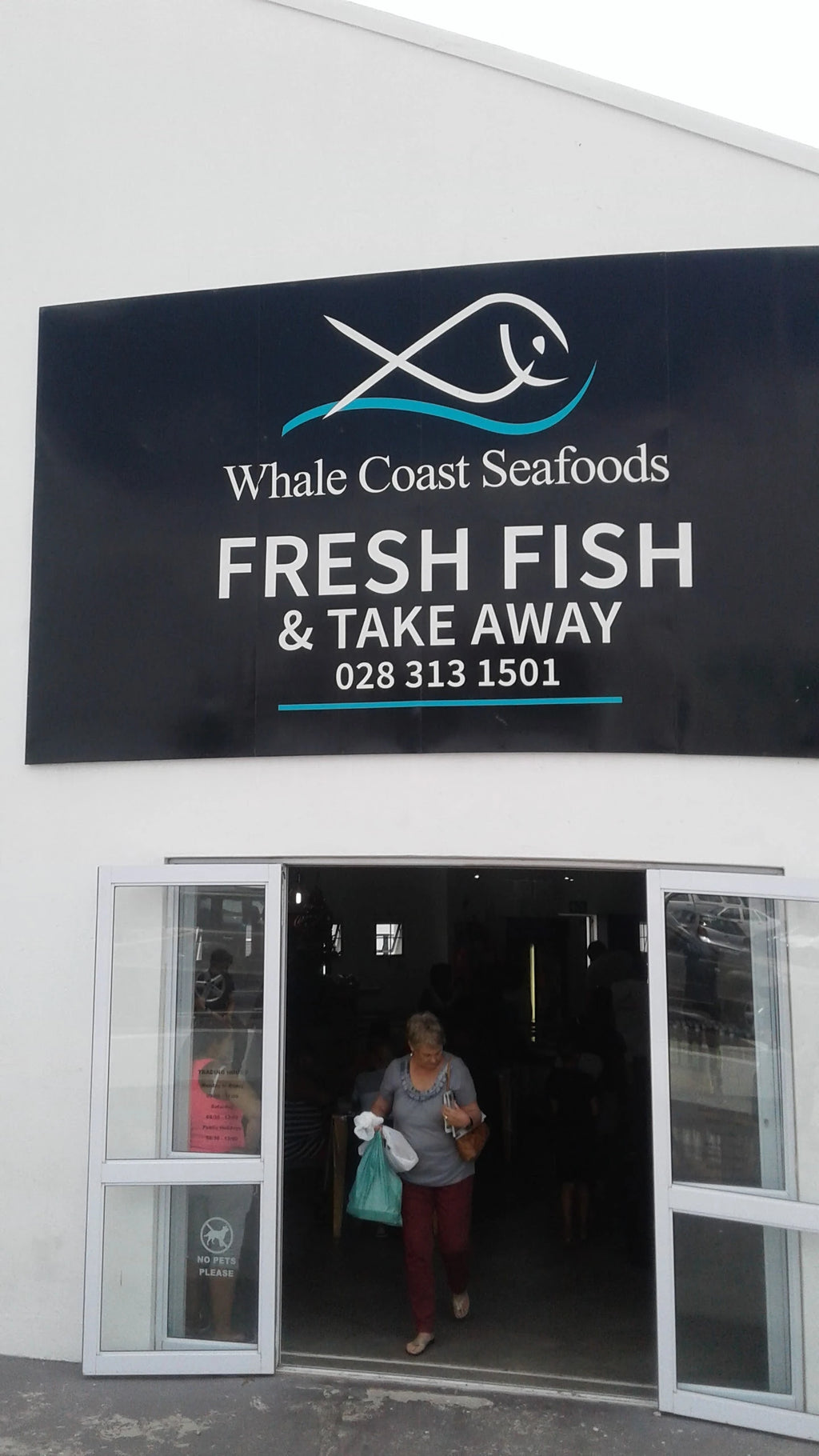 Whale Coast Fisheries, Sandbaai South Africa