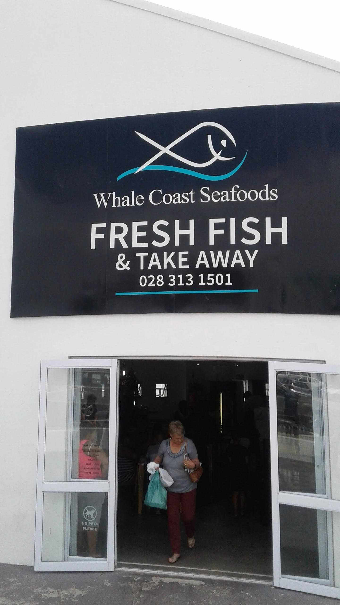 Whale Coast Fisheries, Sandbaai South Africa