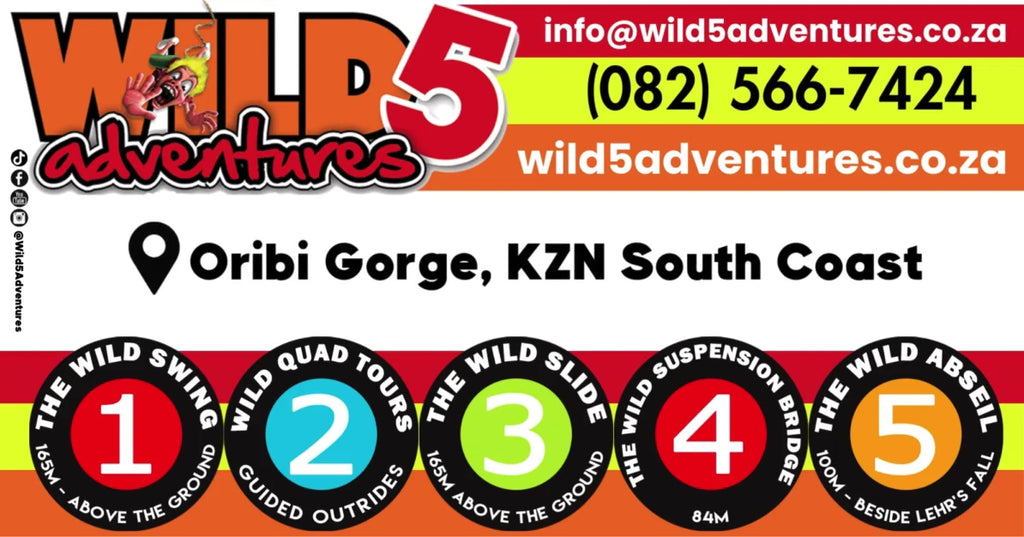 Wild 5 Adventures, Port Shepstone South Africa