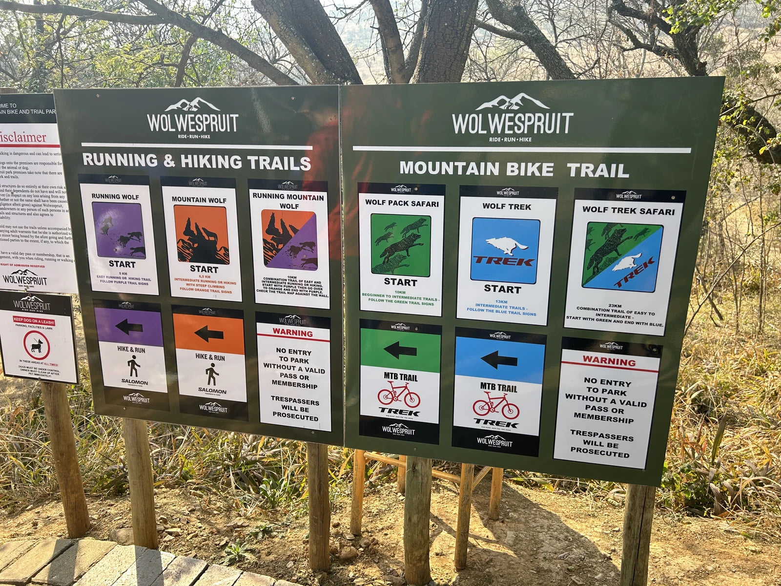 Wolwespruit Bike & Trail Park, Pretoria South Africa