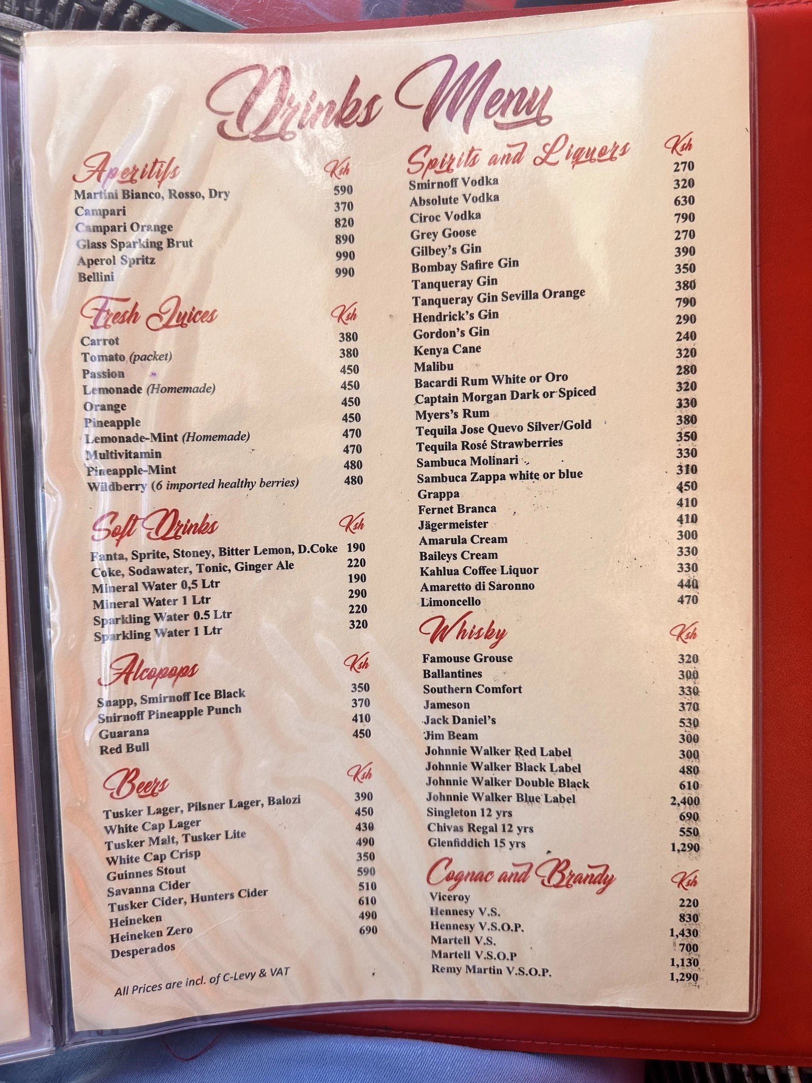 Yul's Restaurant, Mombasa Kenya