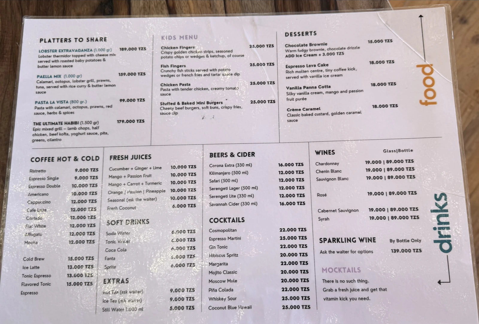 ZanziBarista, Paje Tanzania