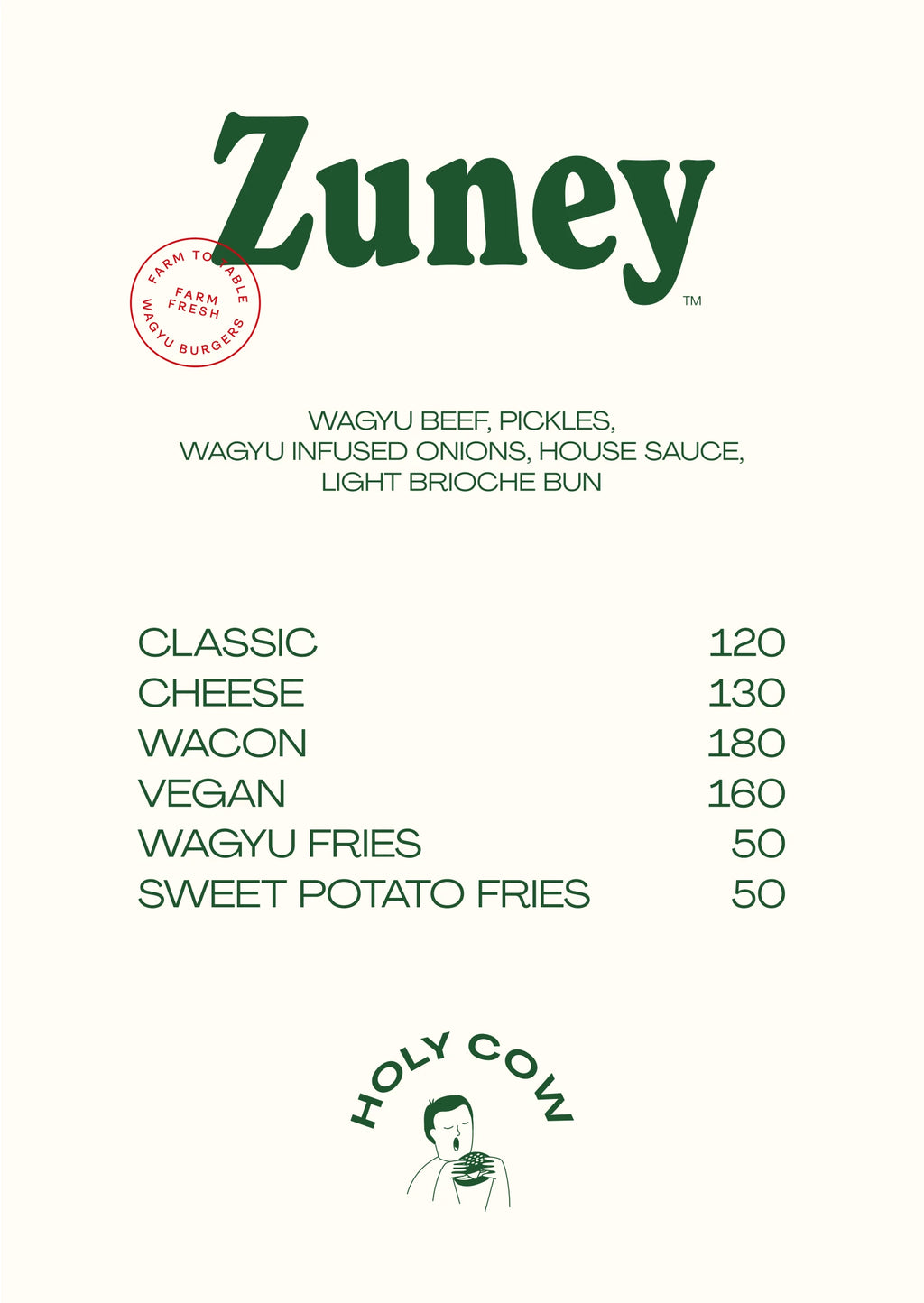 Zuney Wagyu Burgers, Cape Town South Africa