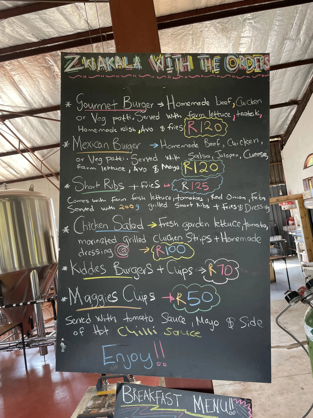 Zwakala Brewery, Magoebaskloof South Africa